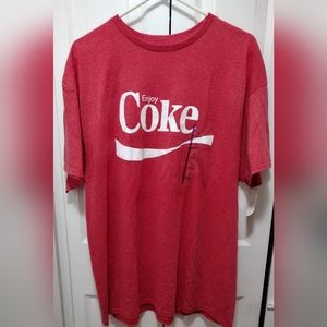 Coca-Cola Men's Graphic Tee Red Size XL 🆕